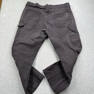 Dickies Men's Work Pants Dark Gray Cotton Utility Hammer Loop Durable